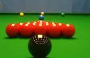 Two full-sized snooker tables with lighting